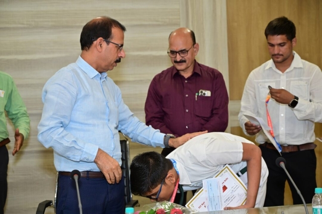 PSY Meritorious honor Singrauli Collectorate